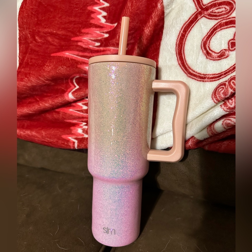 Custom glitter Simple modern 40oz